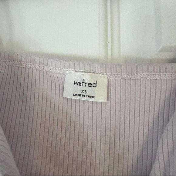 Wilfred Lavender Ribbed Top - Picture 2 of 4